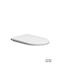 GSI Plastic Toilet Slim Seat White
