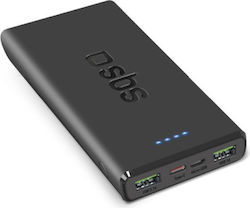 SBS 10000mAh 20W Μαύρο