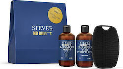 Steve's No Bull***t Комплект за грижа за кожата за Почистване на тялото Steve's No Bull***t Комплект за грижа за кожата за Почистване на тялото