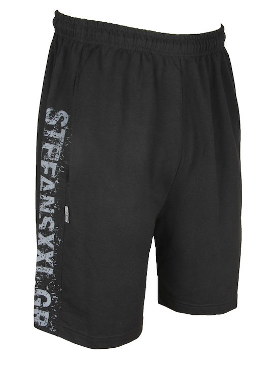 Stefansxxl Men's Athletic Shorts Black