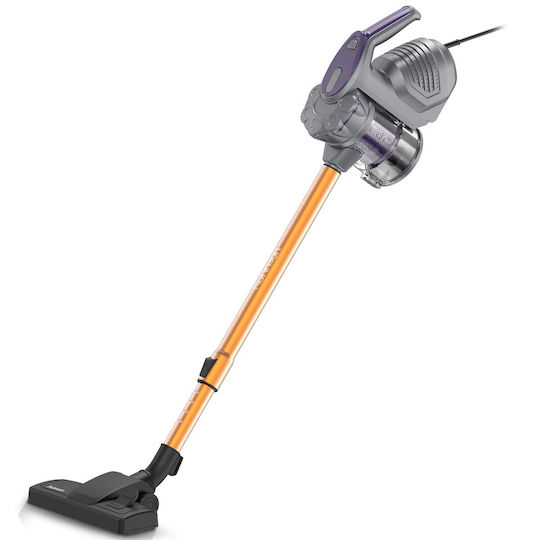 Rohnson R-1215 Ηλεκτρική Σκούπα 2 σε 1 Stick & Χειρός 800W Πορτοκαλί