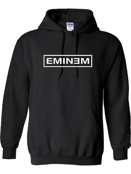 Pegasus Lux In Tenebris Eminem Φούτερ με Κουκούλα Μαύρο