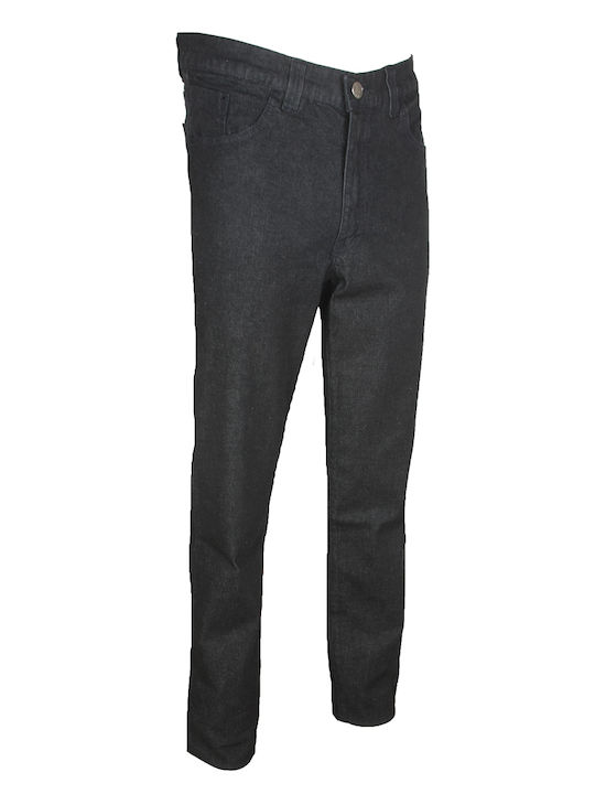 Stefansxxl Men's Trousers Elastic Black