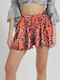 Ble Resort Collection Women's Shorts Beachwear Red/fuchsia