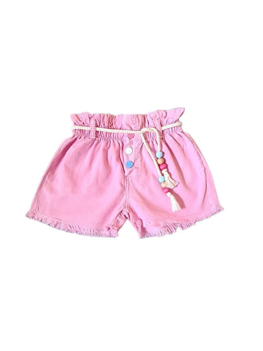 Trendy Shop Kids Shorts/Bermuda Denim Pink