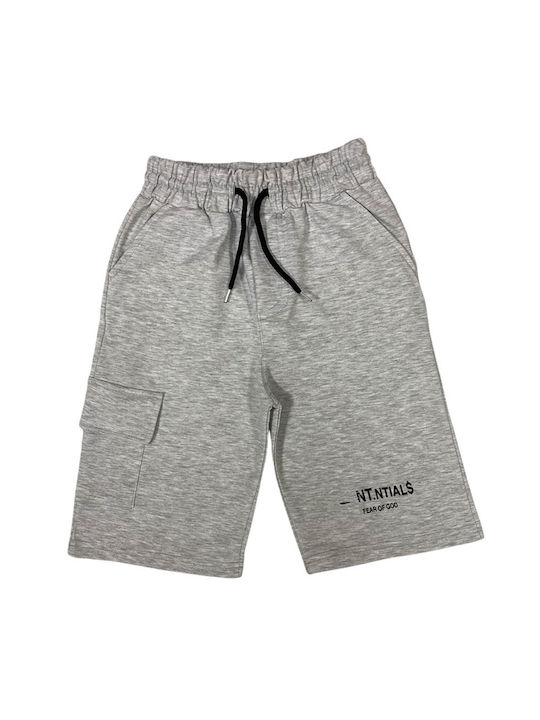 Trendy Shop Kids Shorts/Bermuda Fabric Grey