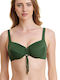 Erka Mare Underwire Bikini Bra Green