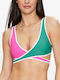 Бикини Спортен сутиен Fluo Pink/green