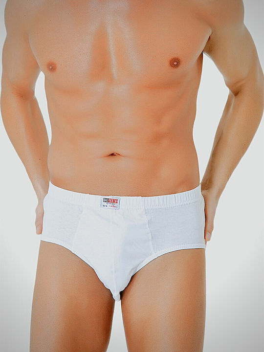 Donex Herren Slips White 2Packung