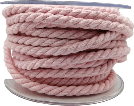 Lace Cotton Pink 6mm x 5m
