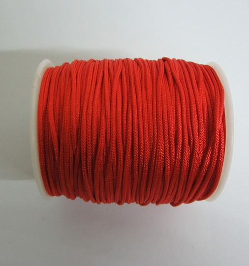 Schnürsenkel aus Kunstleder Rot 1.5mm x 100m