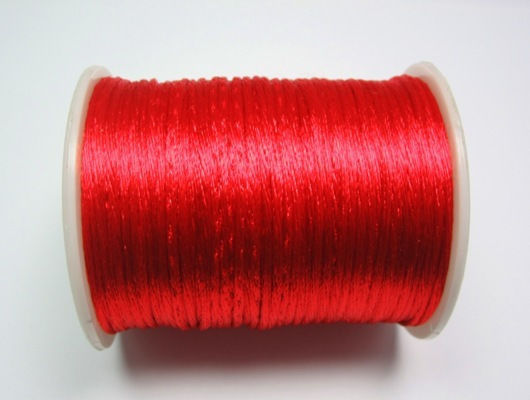 Schnürsenkel Rot 1mm x 100m