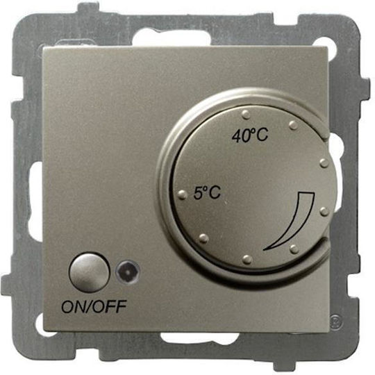 Ospel Fațadă Comutator Dimmer RTP-1GN/m/45