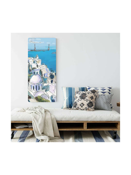 Caravelshop Κρεμάστρα Τοίχου Μεταλλική 6 Θέσεων Ασημί 40x90cm 3τμχ