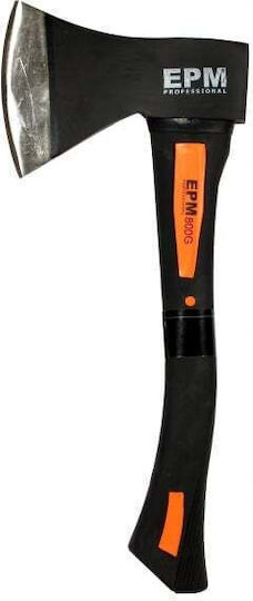 EPM E-430-1160 Τσεκούρι Μήκους 80cm και Βάρους 1.6kg με Αντιολισθητική Λαβή Fiberglass