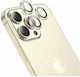 Kameraobjektiv Gold für (iPhone 11/ 11 Pro/ 11 Pro Max/ 12/ 12 Pro/ 12 Mini)