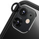 Lentilă Cameră Telefon Mobil Negru pentru (iPhone 11/ 11 Pro/ 11 Pro Max/ 12/ 12 Pro/ 12 Mini)