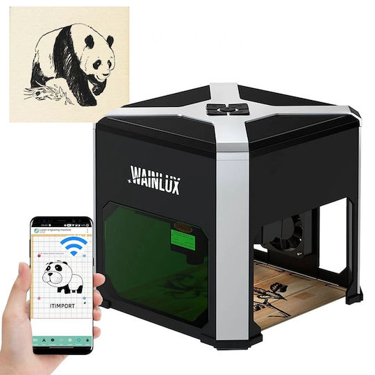 Gravator Laser 3W Lemn Plastic Hârtie Piele Bluetooth K6 Pc Usb Wainlux