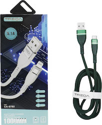Treqa Ca-8782 Regular USB-A la Cablu Lightning ...