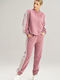 Figl Damen-Sweatpants-Set Lila