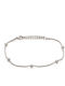 Visetti Fußarmband aus Edelstahl Stahl