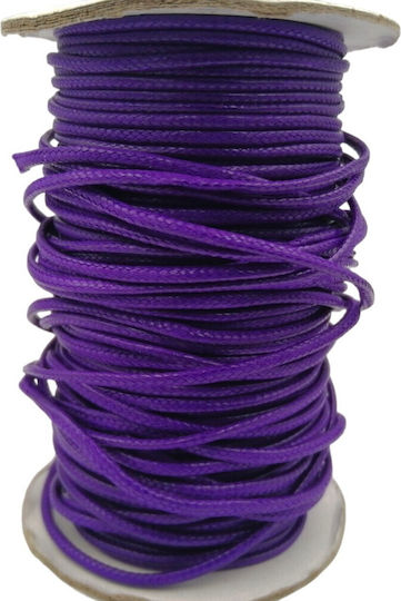 Șiret Violet 2mm x 10m