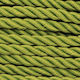 Schnürsenkel Metallisch Grün 3.2mm x 10m