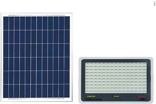 Στεγανός Ηλιακός Προβολέας LED 200W με Αισθητήρα Κίνησης και Φωτοκύτταρο IP67