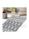 Melinen Rug Rectangular Gray