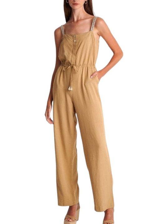 Attrattivo Waist Cord Pockets 91259118-beige Women's