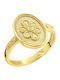 Damen Ring mit Diamant aus Gold 14K