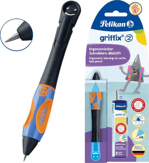 Pelikan Pencil Griffix Neon Black Blister L