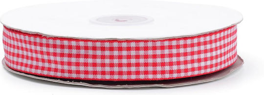 Band Geprüft Rot 50meters mit Breite 6mm