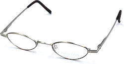 Aristar Women's Metal Prescription Eyeglass Frame Silver
