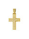 Triantos Damen Gold Kreuz 14K