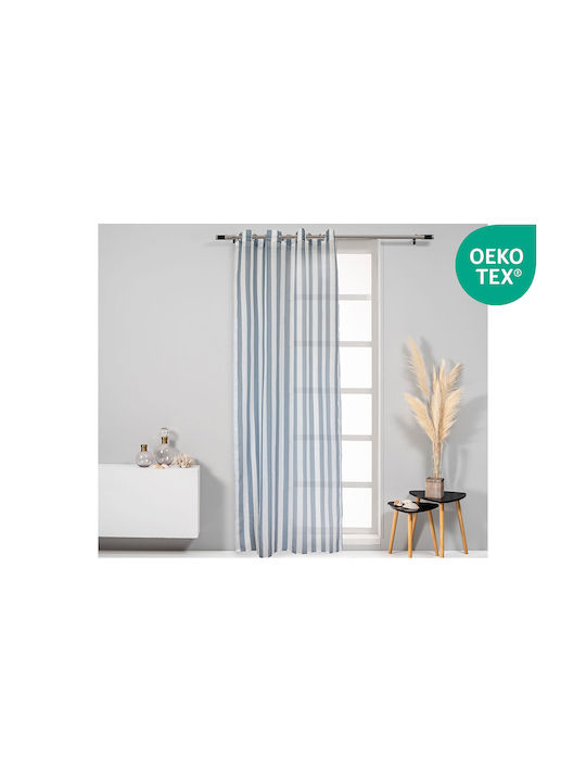 Easy Home Timpa Ecru Curtain with Grommets 140x260cm