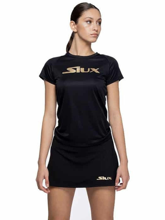 Siux Damen Sportlich T-shirt black