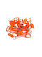 Set Keychain Orange 50pcs