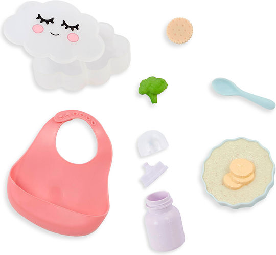 Doll Accessories Set 14" Battat Mealtime 10 Pieces