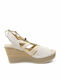 Anatomic Women's Leather Platform Shoes White