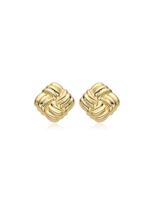 Touch Earrings made of Steel Gold Plated