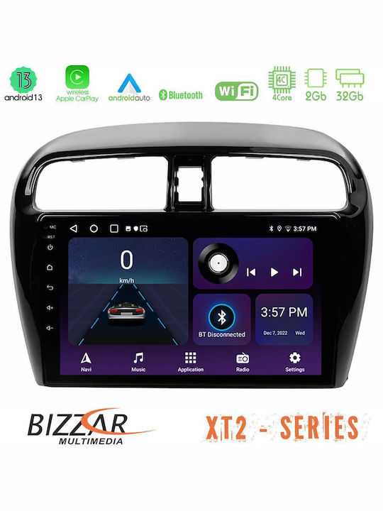 Bizzar Car Audio System 2DIN (Bluetooth/USB/WiFi/GPS/Apple-Carplay/Android-Auto) with Touch Screen 9"