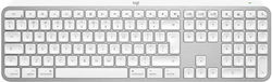 Logitech MX Keys S Fără fir Bluetooth Doar tastatura Engleză Internațională Pale Grey