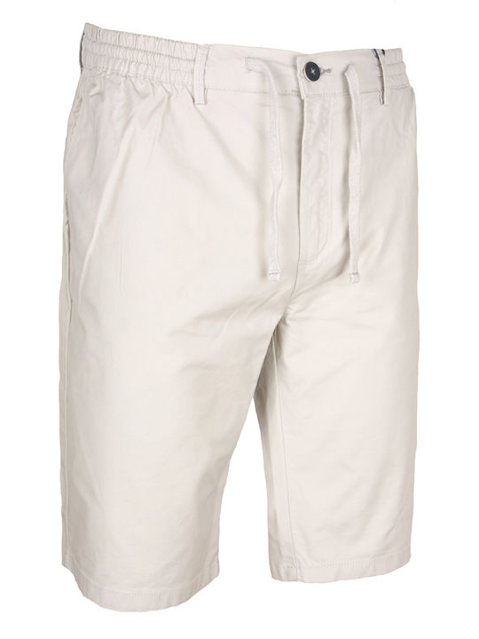 Double Herrenshorts Chino Ecru