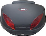 XVX Motorcycle Top Case 52lt Black