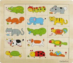 Ξύλινο Παιδικό Puzzle 30pcs Beleduc