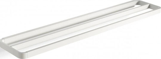 Zone Denmark Single Wall-Mounted Bathroom Rail ​70x2.5cm White