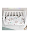 Dimcol Duvet Crib Cotton White Petrol 120x160cm