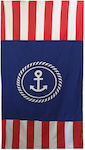 Join Beds Beach Towel Blue 95x160cm.