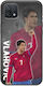 Euro 2024 Dusan Vlahovic Oppo A16k Schwarz Tpu Schwarzes Silikon